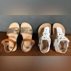 Toddler Girl Sandal Lot- size 8